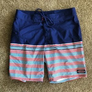Vineyard Vines Striped Board Shorts